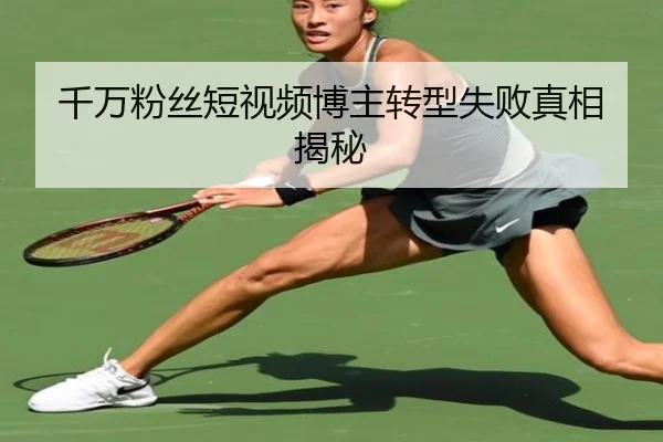 千万粉丝短视频博主转型失败真相揭秘